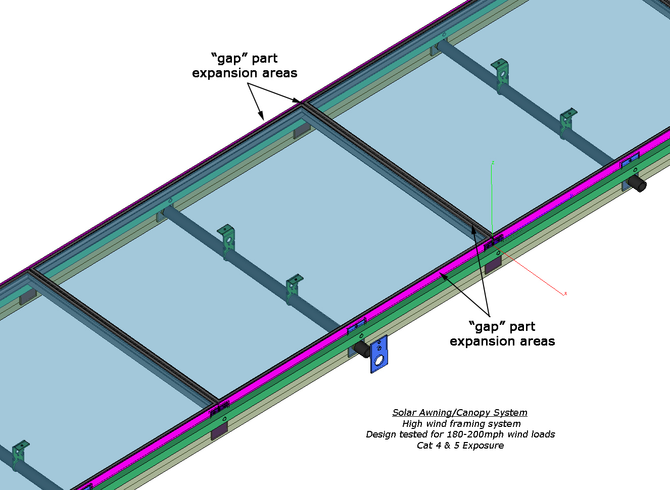 <b>Solar Array Systems</b><span><br /> Designed by <b><a href='/success-stories/walking-in-sunshine/'>Martin Brunt</a></b> • Created in <a href='/3d-modeling/3d-modeling-cobalt.html'>Cobalt CAD & 3D Modeling Software</a></span>