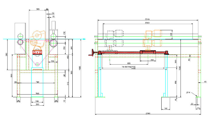 <b>Pneumatic Mechanical Center Device</b><span><br /> Designed by <b>Walter Arnold</b> • Created in <a href='/2d-3d-drafting/2d-3d-cad-graphite.html'>Graphite Precision CAD Software</a></span>