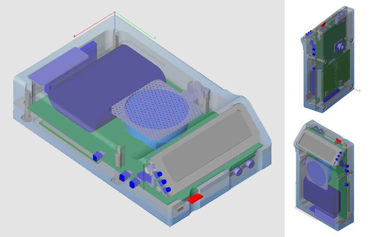<b>Portable Real-time Voice Translator</b><span><br /> Designed by Designed by <b>Tim Ponn</b> • Created in <a href='/3d-modeling/3d-modeling-cobalt.html'>Cobalt CAD & 3D Modeling Software</a></span>