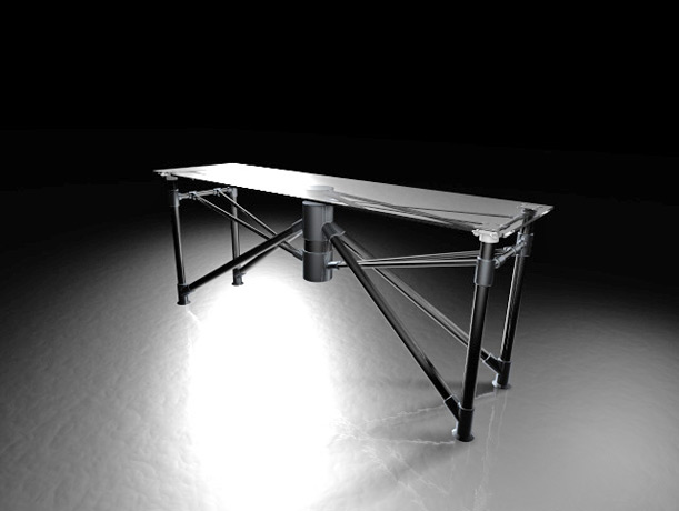 <b>Sofa Table</b><span><br /> Designed by <b>Nathan Mitchel</b> • Created in <a href='/3d-modeling/3d-modeling-xenon.html'>Xenon CAD & 3D Modeling Software</a></span>