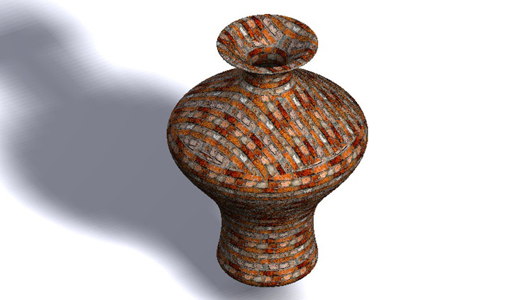 <b>Vase</b><span><br /> Designed by <b>Molly</b> for <b>Girlstart Summer Camp</b> • Created in <a href='/3d-modeling/3d-modeling-argon.html'>Argon 3D Modeling Software</a></span>